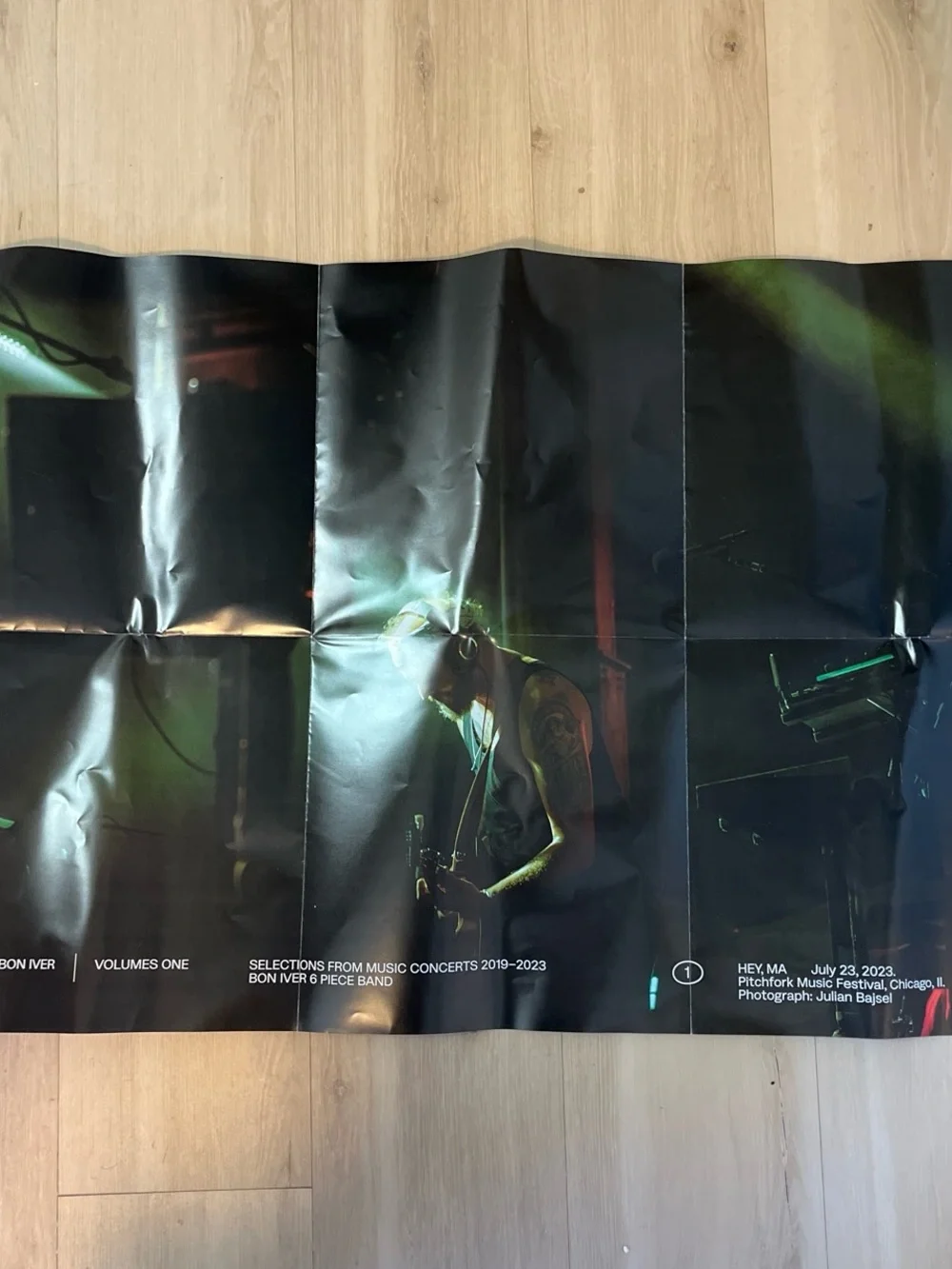 Bon Iver Volumes One Original Music Concert Poster Selections 2019-2023